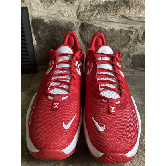 Nike PG 5 Paul George 5 TB Promo University Red White DM5045-603 Men’s Sz 15 New - Picture 2 of 7